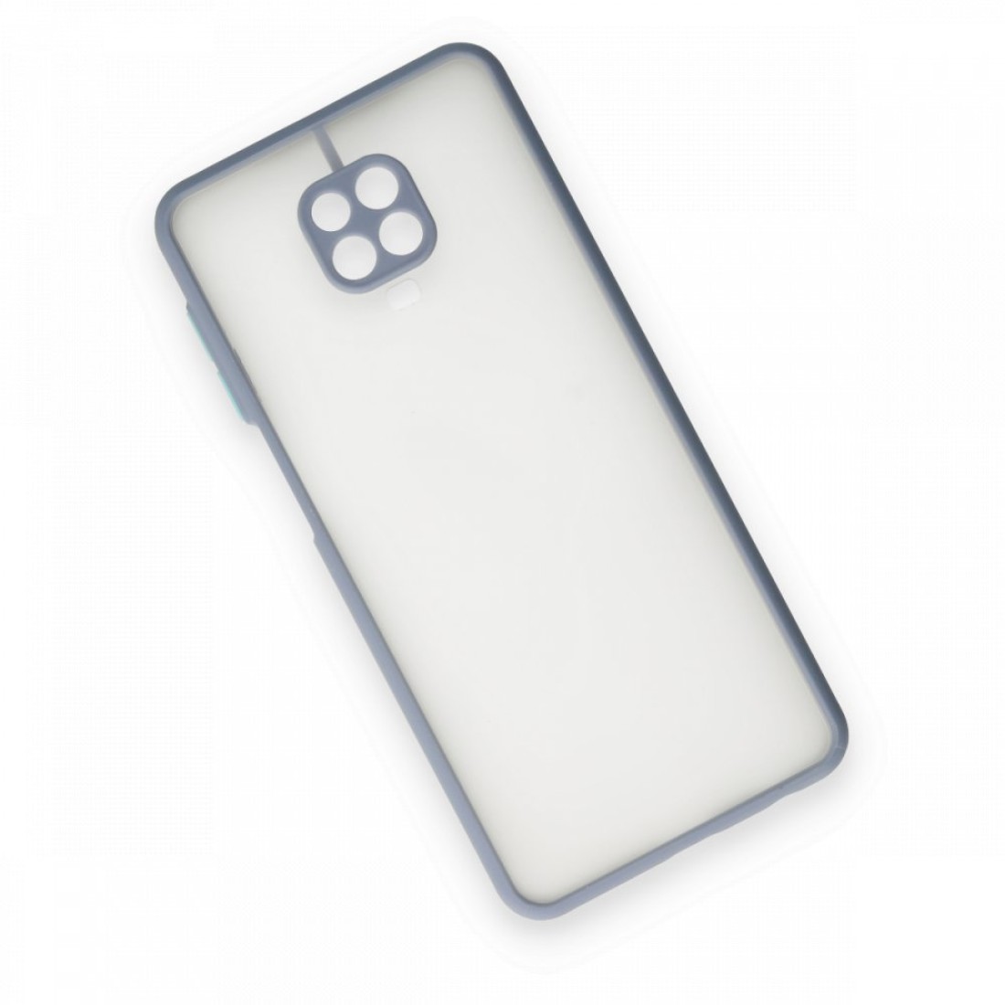 Xiaomi Redmi Note 9S Kılıf Montreal Silikon Kapak - Gri Xiaomi Redmi Note 9S Kılıf Montreal Silikon Kapak - Gri