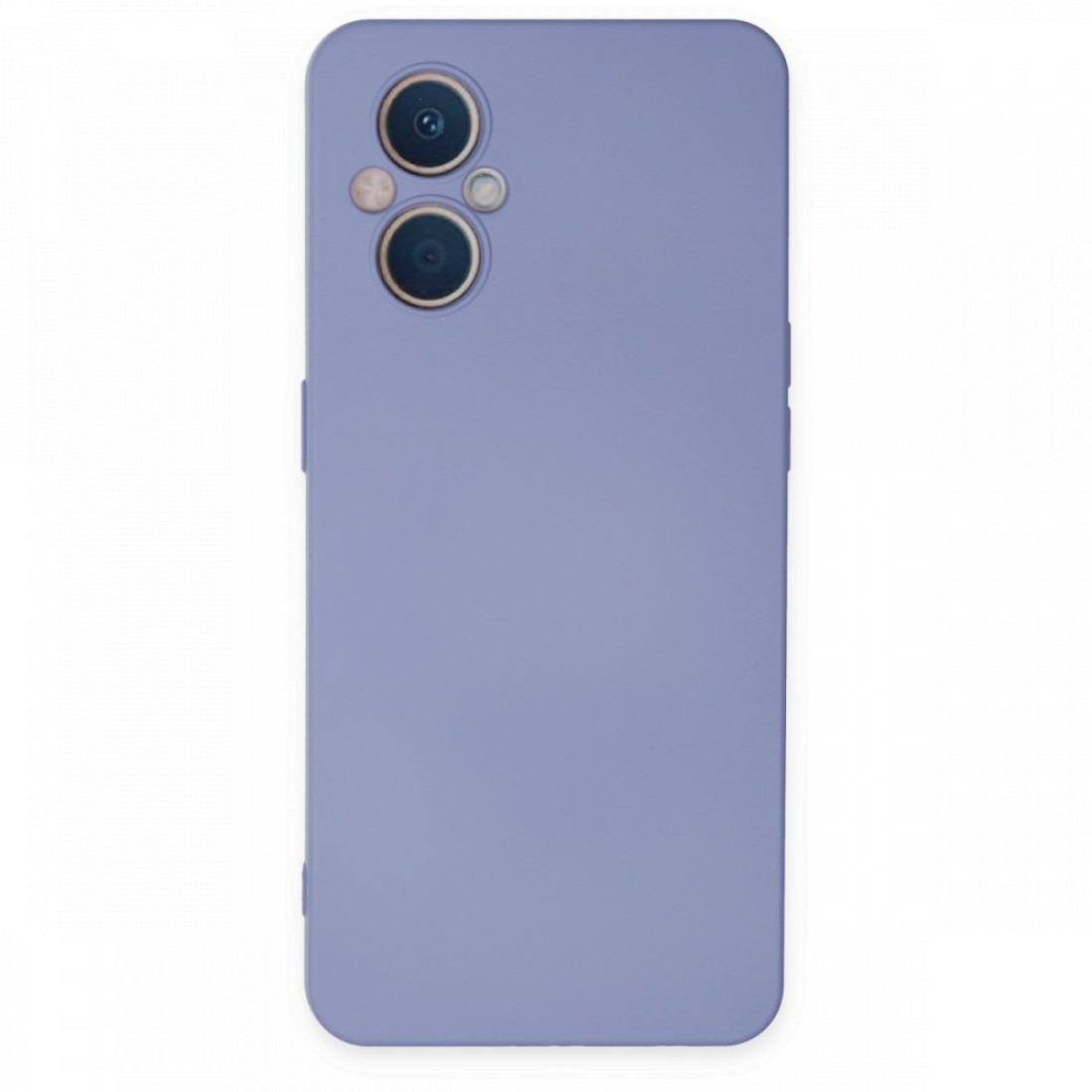  Oppo Reno 7 Lite Kılıf Nano içi Kadife Silikon - Lila