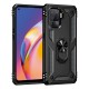 Oppo Reno 5 Lite Kılıf Sofya Yüzüklü Silikon Kapak - Siyah Oppo Reno 5 Lite Kılıf Sofya Yüzüklü Silikon Kapak - Siyah