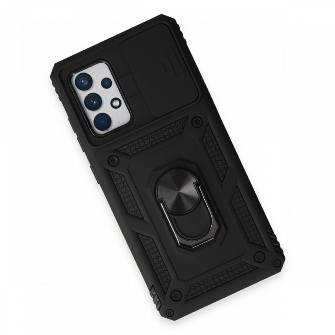 Samsung Galaxy A52S Kılıf Pars Lens Yüzüklü Silikon - Siyah Samsung Galaxy A52S Kılıf Pars Lens Yüzüklü Silikon - Siyah