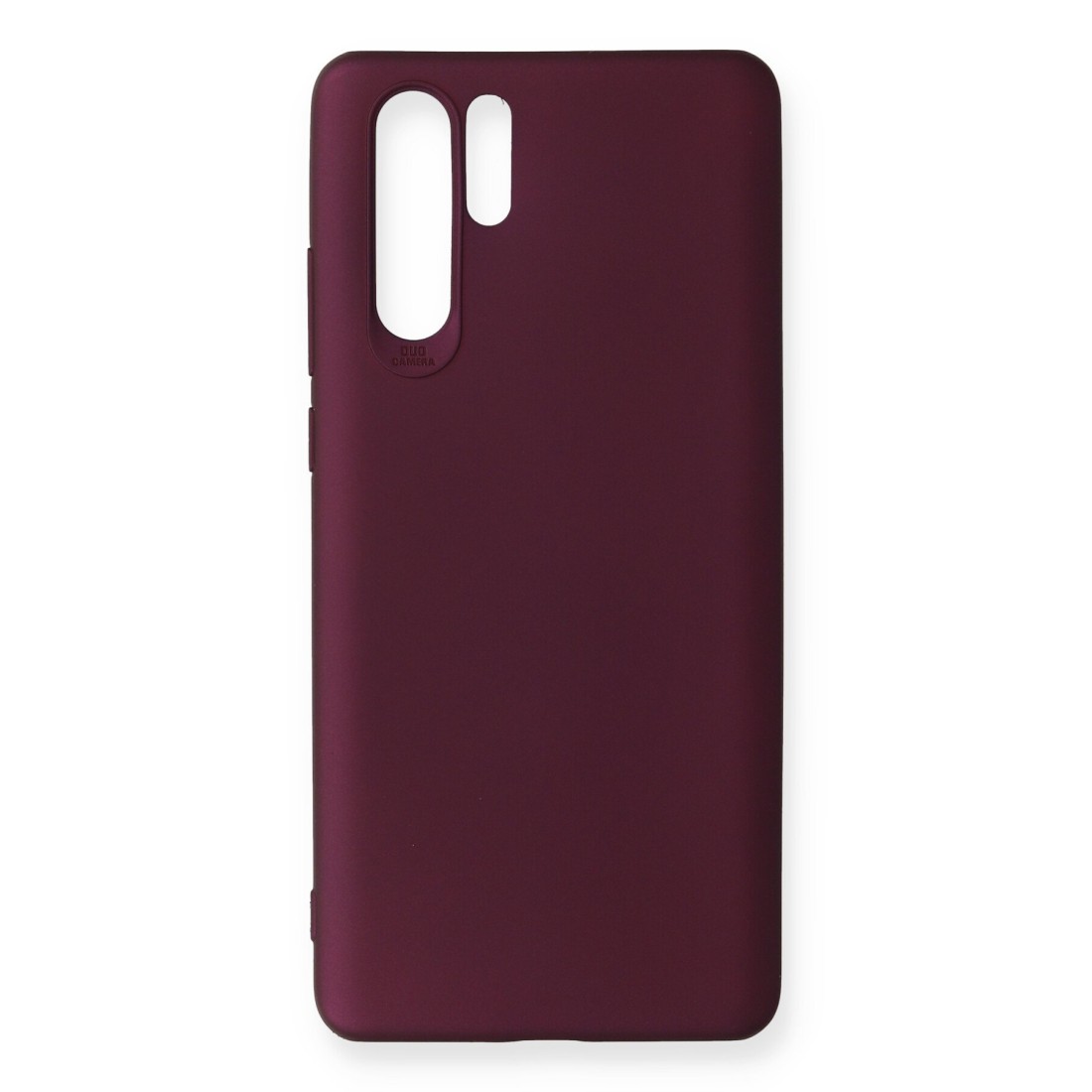  Huawei P30 Pro Kılıf First Silikon - Mürdüm