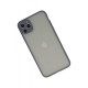 iPhone 12 Pro Kılıf Montreal Silikon Kapak - Gri iPhone 12 Pro Kılıf Montreal Silikon Kapak - Gri