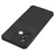  Xiaomi Redmi 12C Kılıf Loop Deri Silikon - Siyah