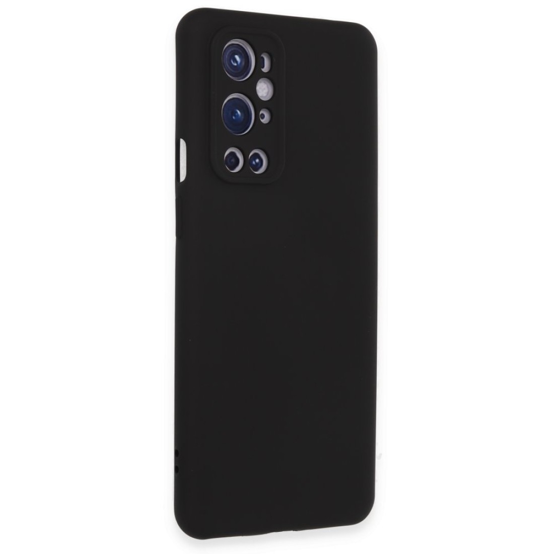  One Plus 9 Pro Kılıf Nano içi Kadife Silikon - Siyah