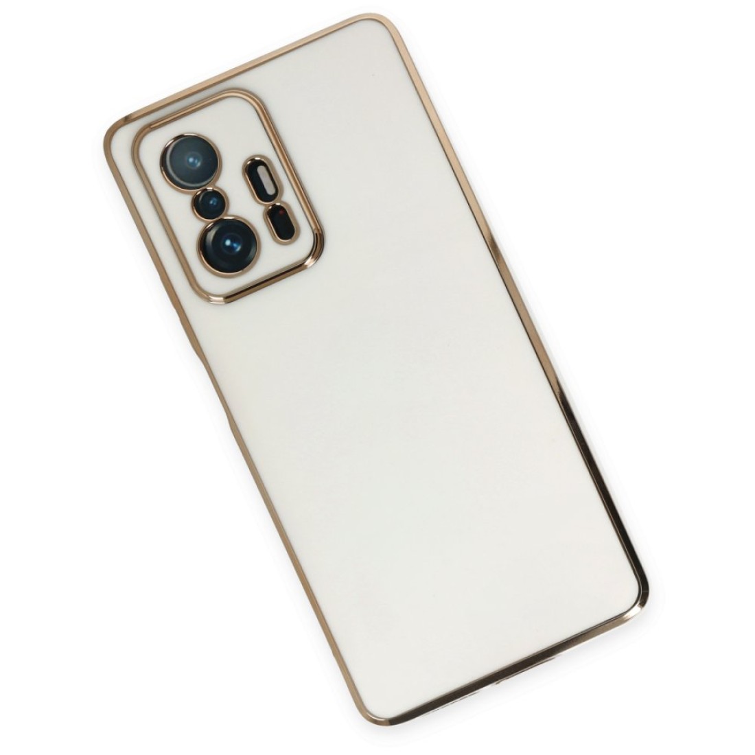  Xiaomi Mi 11T Kılıf Volet Silikon - Beyaz