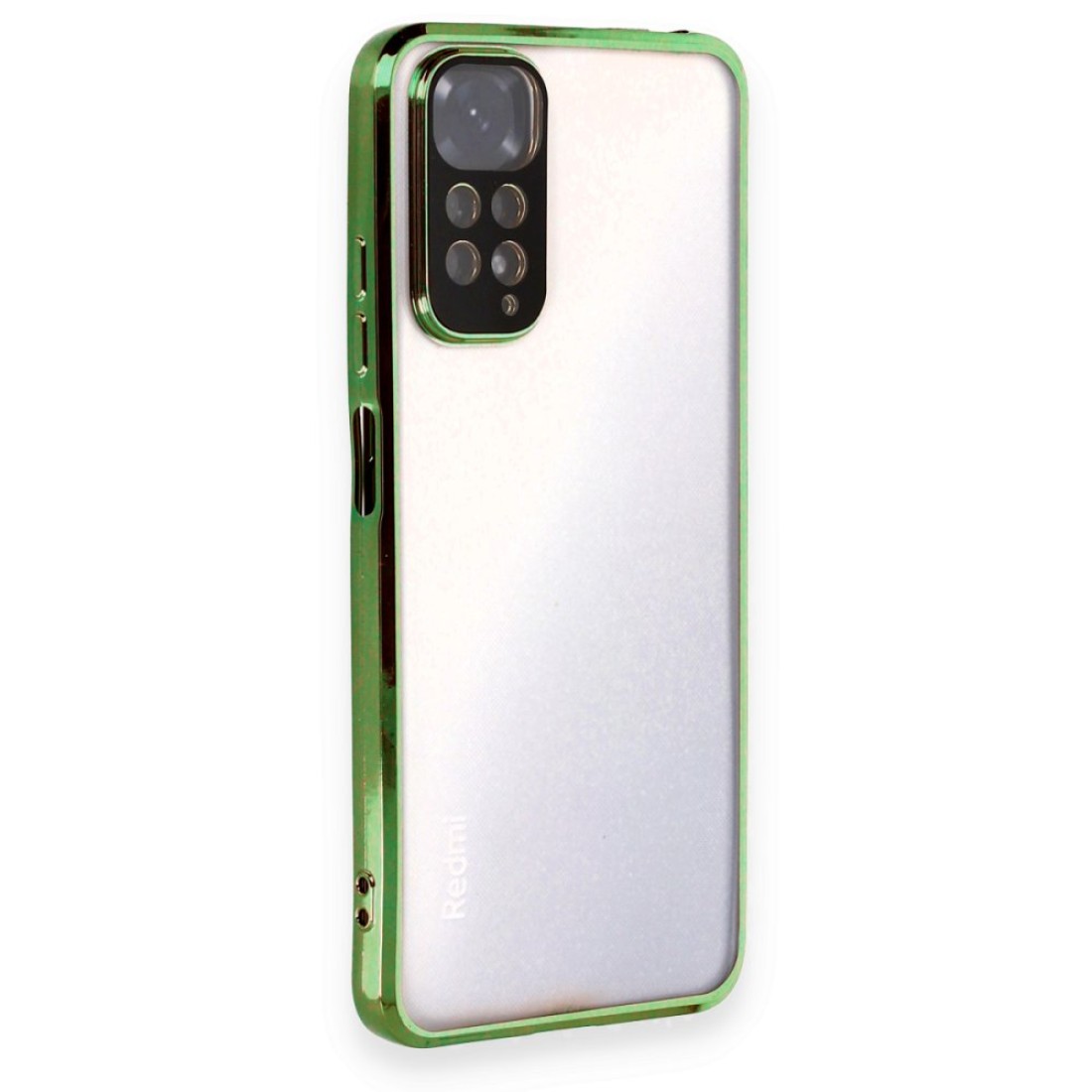  Xiaomi Redmi Note 12S Kılıf Razer Lensli Silikon - Yeşil