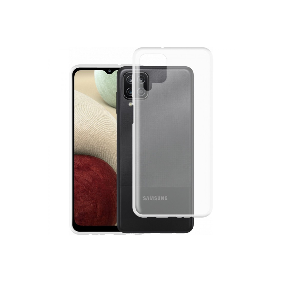  Samsung Galaxy M12 Kılıf Lüx Şeffaf Silikon