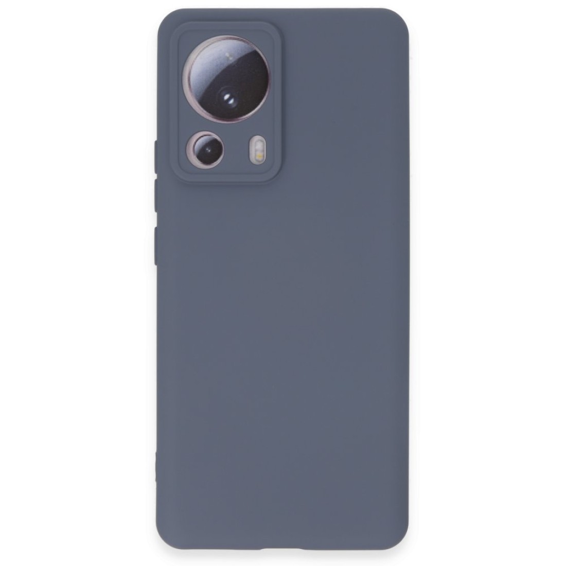  Xiaomi Mi 13 Lite Kılıf Nano içi Kadife Silikon - Gri