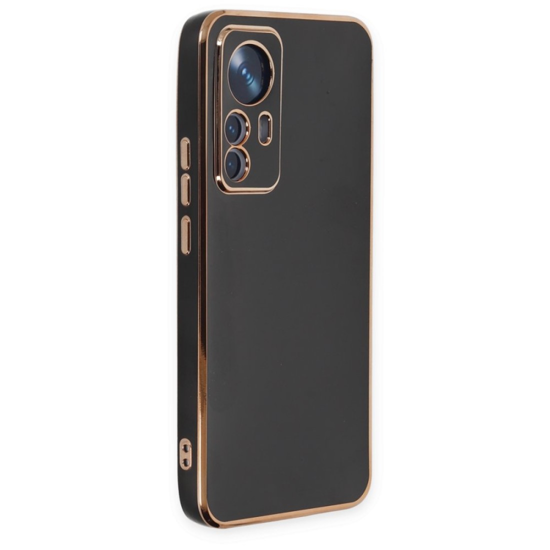  Xiaomi Mi 12T Kılıf Volet Silikon - Siyah
