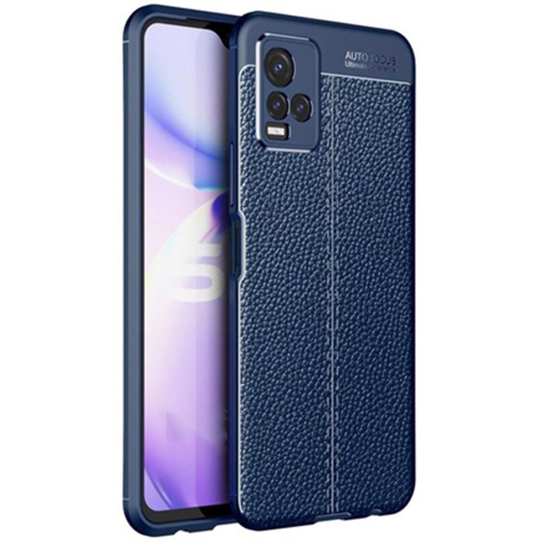  Vivo Y21S Kılıf Auto Focus Kapak - Lacivert