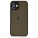  iPhone 12 Mini Kılıf Montreal Silikon Kapak - Siyah