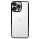 iPhone 16 Pro Kılıf Razer Lensli Silikon - Siyah iPhone 16 Pro Kılıf Razer Lensli Silikon - Siyah