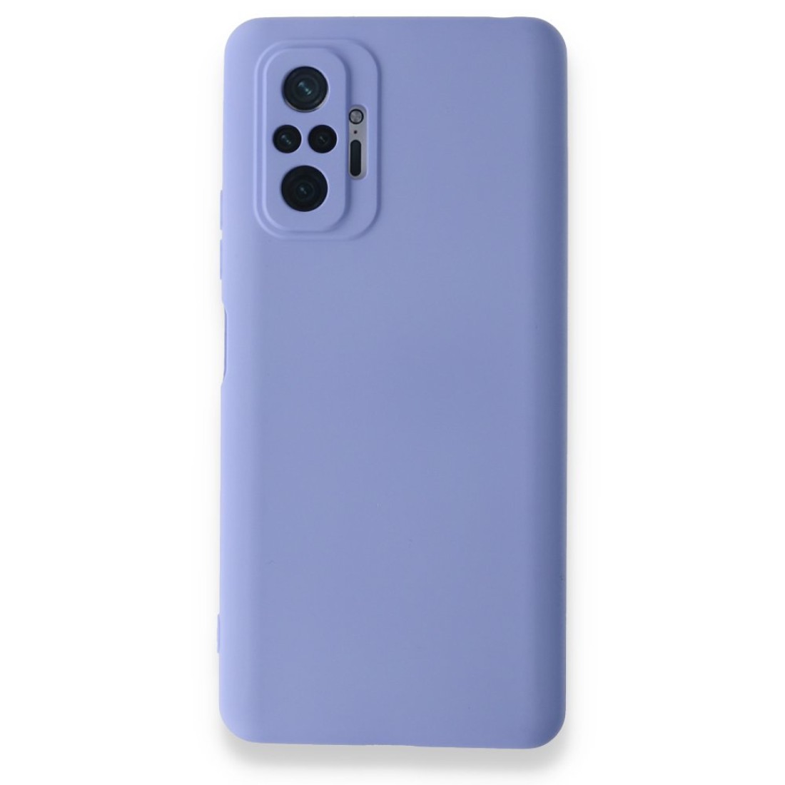  Xiaomi Redmi Note 10 Pro Kılıf Nano içi Kadife Silikon - Lila