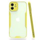 iPhone 12 Kılıf Platin Silikon - Sarı iPhone 12 Kılıf Platin Silikon - Sarı