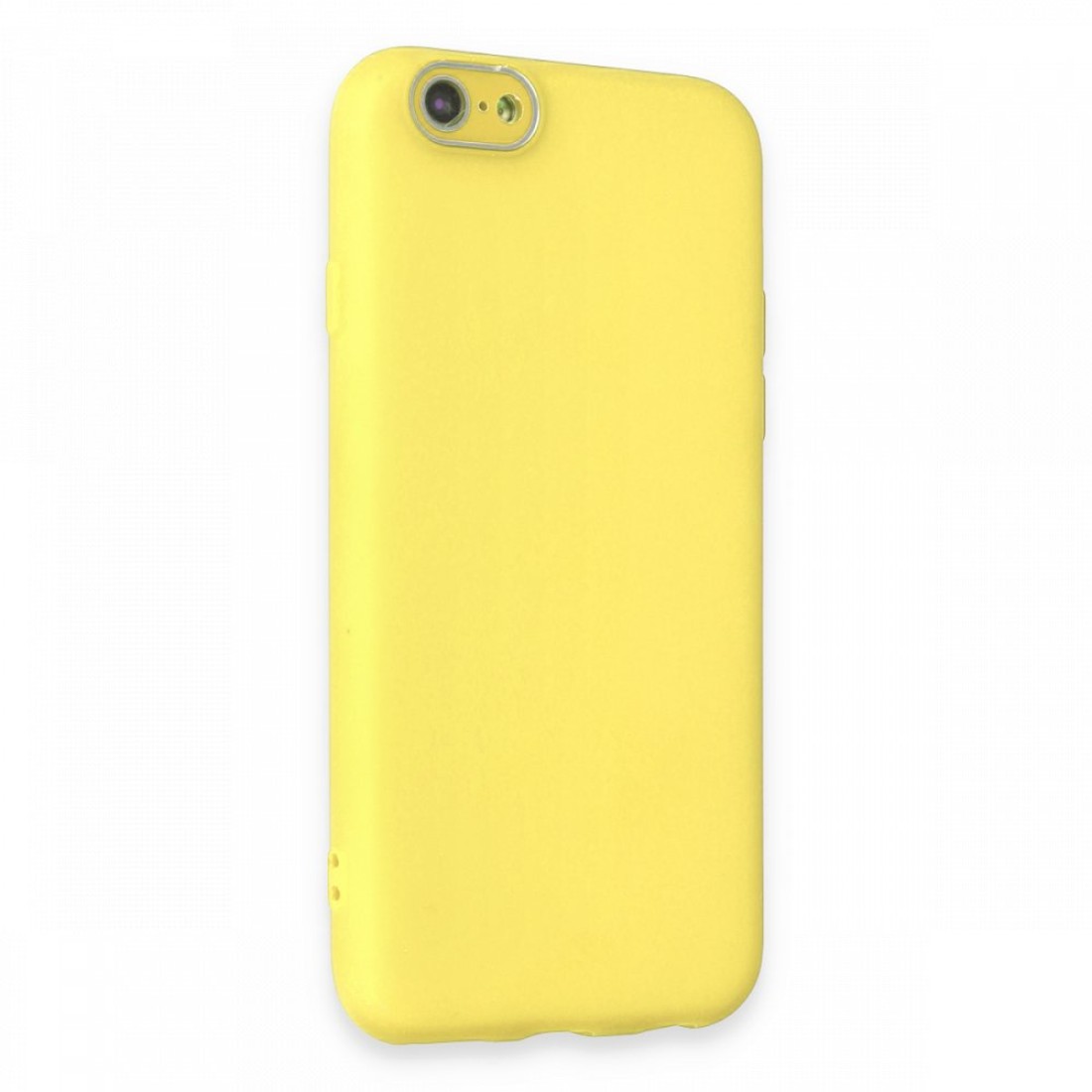 iPhone 6 Kılıf Lansman Glass Kapak - Sarı iPhone 6 Kılıf Lansman Glass Kapak - Sarı