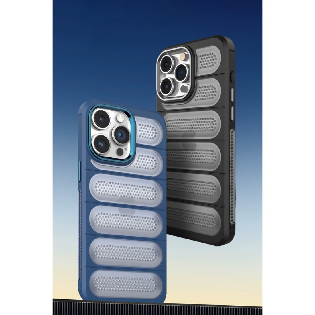  iPhone 14 Pro Kılıf Airmax Silikon Kapak - Titan Gri