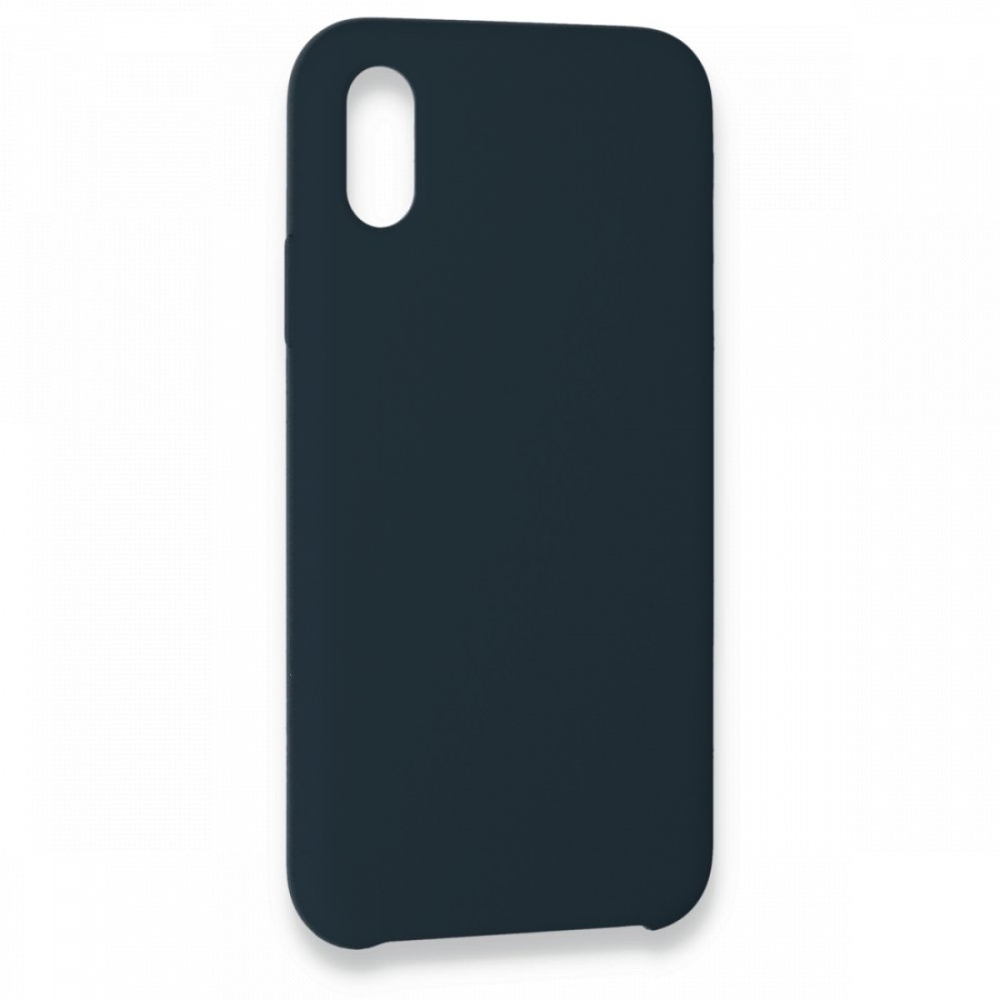  iPhone XS Max Kılıf Lansman Legant Silikon - Gece Mavisi