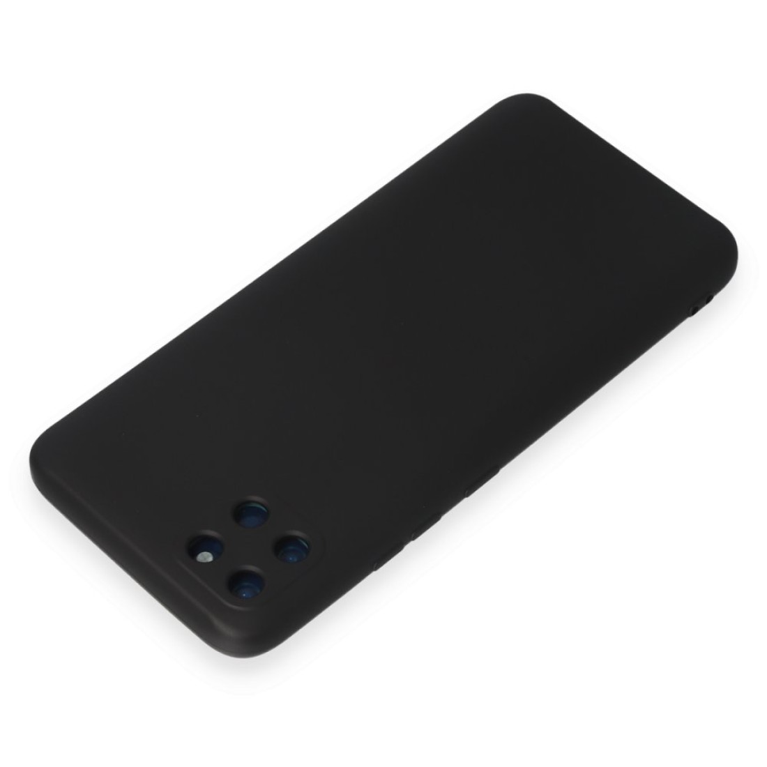  Realme C11 Kılıf Nano içi Kadife Silikon - Siyah