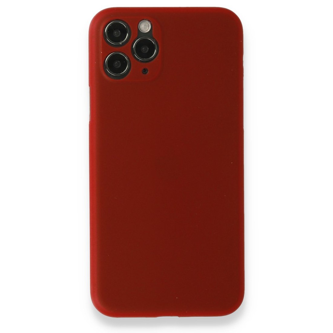  iPhone 11 Pro Kılıf PP Ultra İnce Kapak - Kırmızı