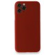  iPhone 11 Pro Kılıf PP Ultra İnce Kapak - Kırmızı