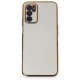Oppo A55 Kılıf Volet Silikon - Beyaz Oppo A55 Kılıf Volet Silikon - Beyaz