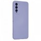  Tecno Camon 18T Kılıf Nano içi Kadife Silikon - Lila