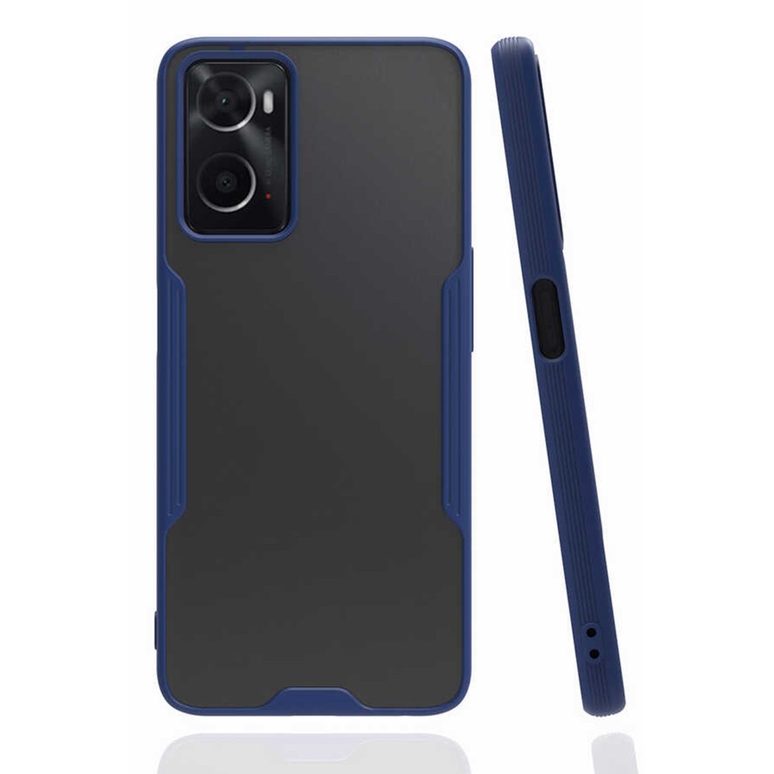 Oppo A96 Kılıf Platin Silikon - Lacivert Oppo A96 Kılıf Platin Silikon - Lacivert