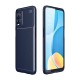  Oppo A54 4G Kılıf Auto Focus Karbon Kapak - Lacivert