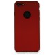  iPhone SE 2020 Kılıf First Silikon - Bordo