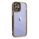 iPhone 12 Kılıf Liva Lens Silikon - Siyah iPhone 12 Kılıf Liva Lens Silikon - Siyah