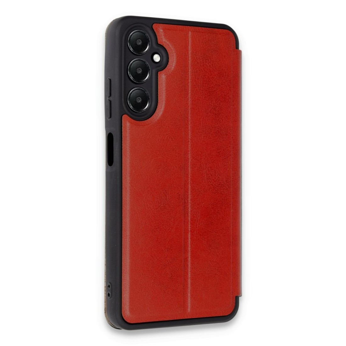 Samsung Galaxy A15 4G Kılıf Flip Cover - Kırmızı