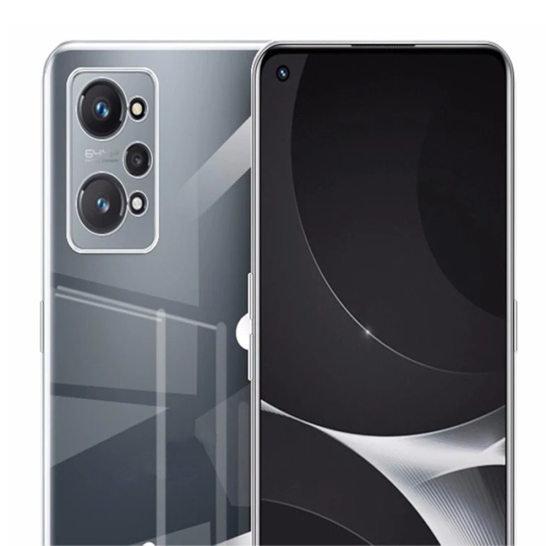  Realme GT2 5G Kılıf Lüx Şeffaf Silikon