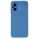  Xiaomi Poco M5 Kılıf Nano içi Kadife Silikon - Mavi