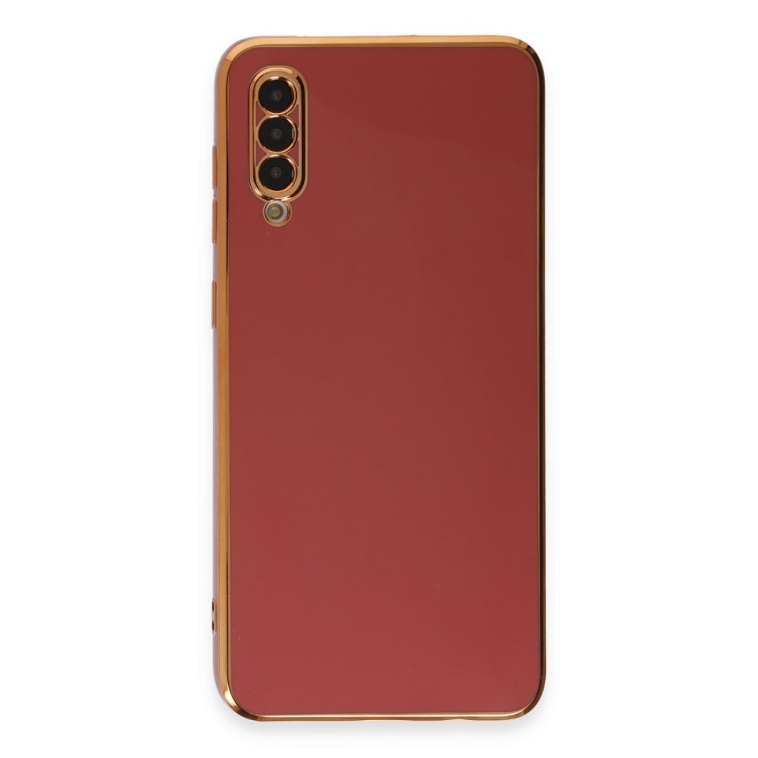  Samsung Galaxy A50S Kılıf Volet Silikon - Kırmızı