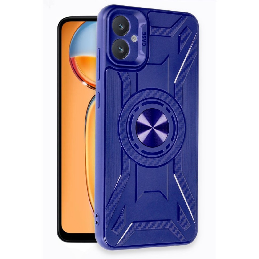  Samsung Galaxy A05 Kılıf Lincoln Silikon - Lacivert