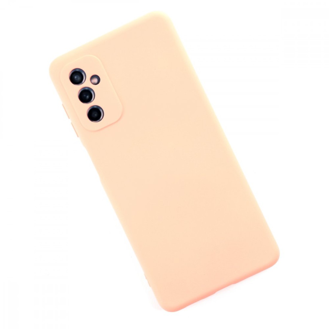 Samsung Galaxy M52 5G Kılıf Nano içi Kadife Silikon - Pudra Samsung Galaxy M52 5G Kılıf Nano içi Kadife Silikon - Pudra