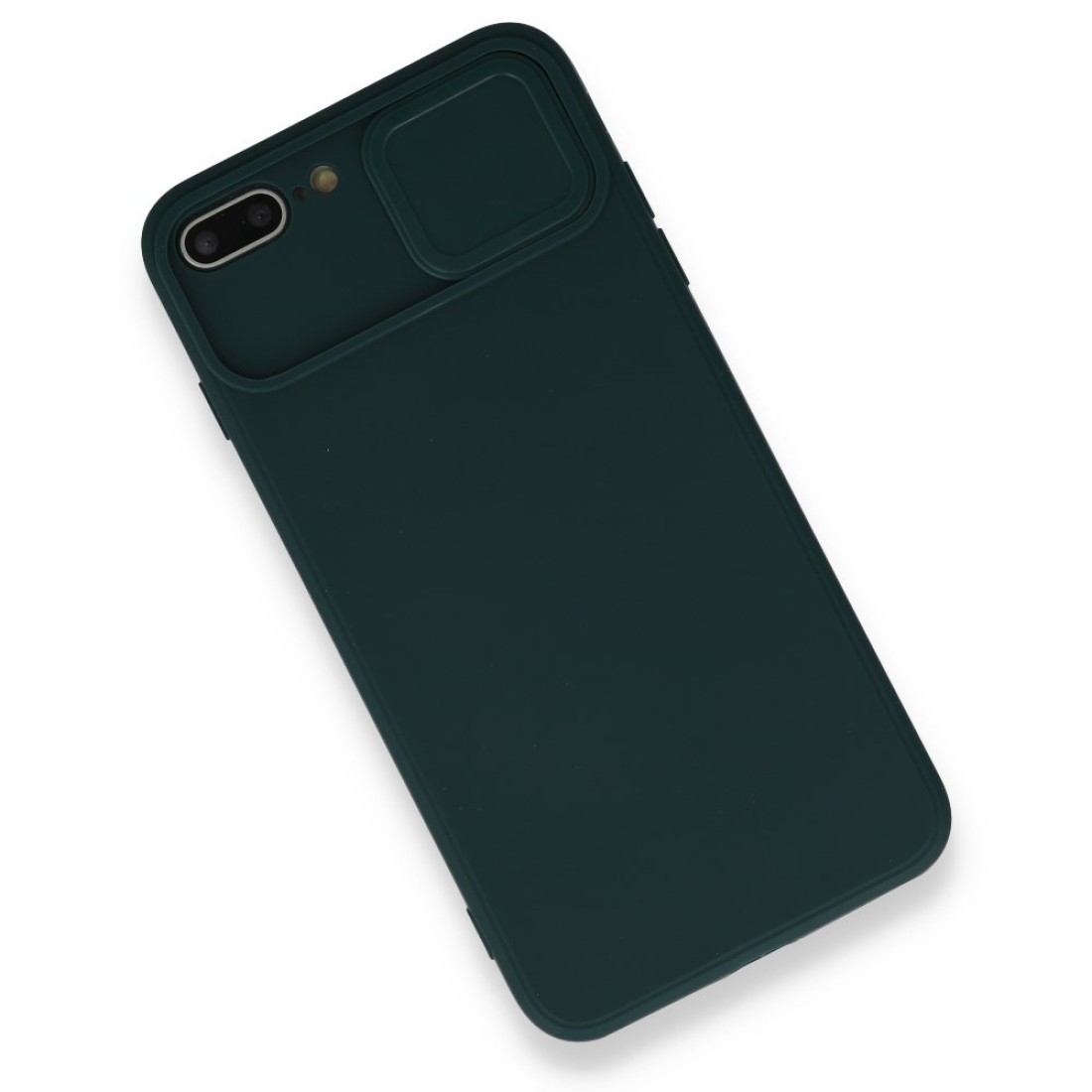 iPhone 7 Plus Kılıf Color Lens Silikon - Yeşil iPhone 7 Plus Kılıf Color Lens Silikon - Yeşil