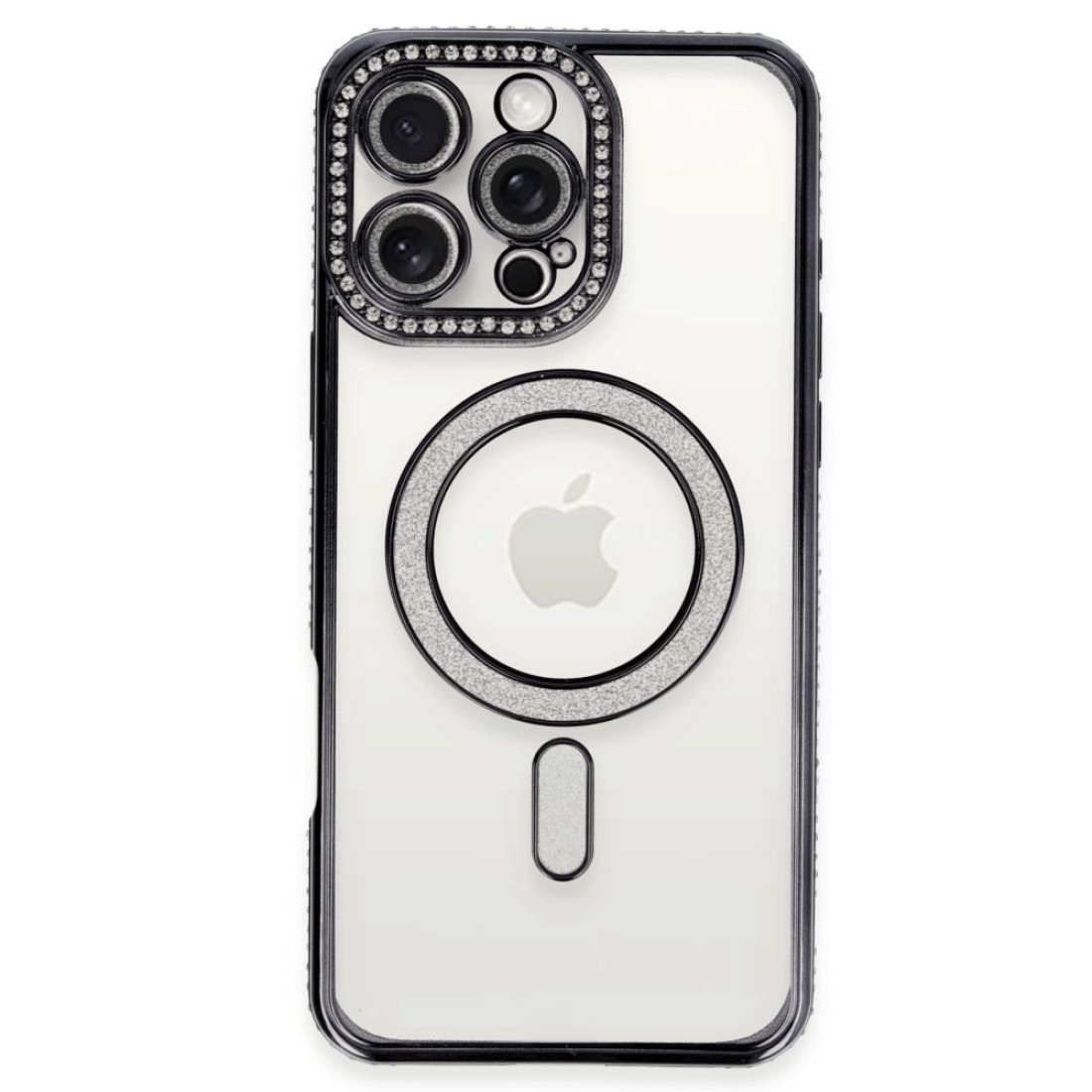 iPhone 16 Pro Kılıf Joke Simli Magneticsafe Kılıf - Gri iPhone 16 Pro Kılıf Joke Simli Magneticsafe Kılıf - Gri