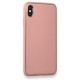 iPhone XS Max Kılıf Coco Deri Silikon Kapak - Pembe iPhone XS Max Kılıf Coco Deri Silikon Kapak - Pembe