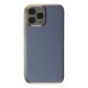  iPhone 15 Pro Max Kılıf Volet Silikon - Mavi