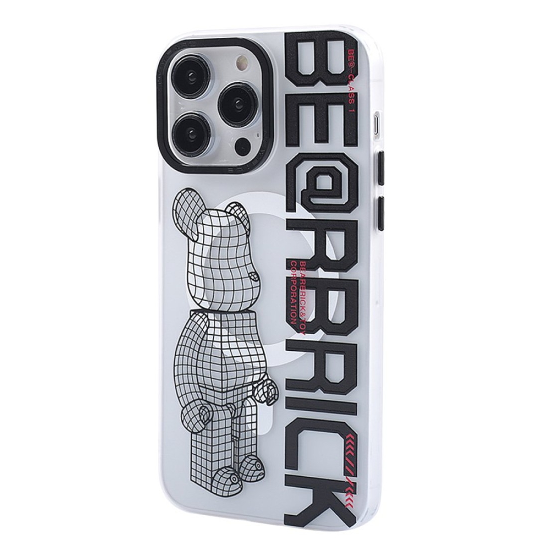 iPhone 14 Pro Kılıf Apollo Magneticsafe Desenli Kapak - Apollo Şeffaf - 1
