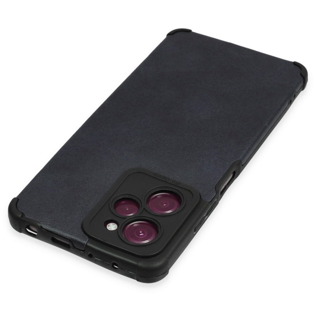 Xiaomi Redmi Note 12 Pro 5G Kılıf Loop Deri Silikon - Lacivert Xiaomi Redmi Note 12 Pro 5G Kılıf Loop Deri Silikon - Lacivert