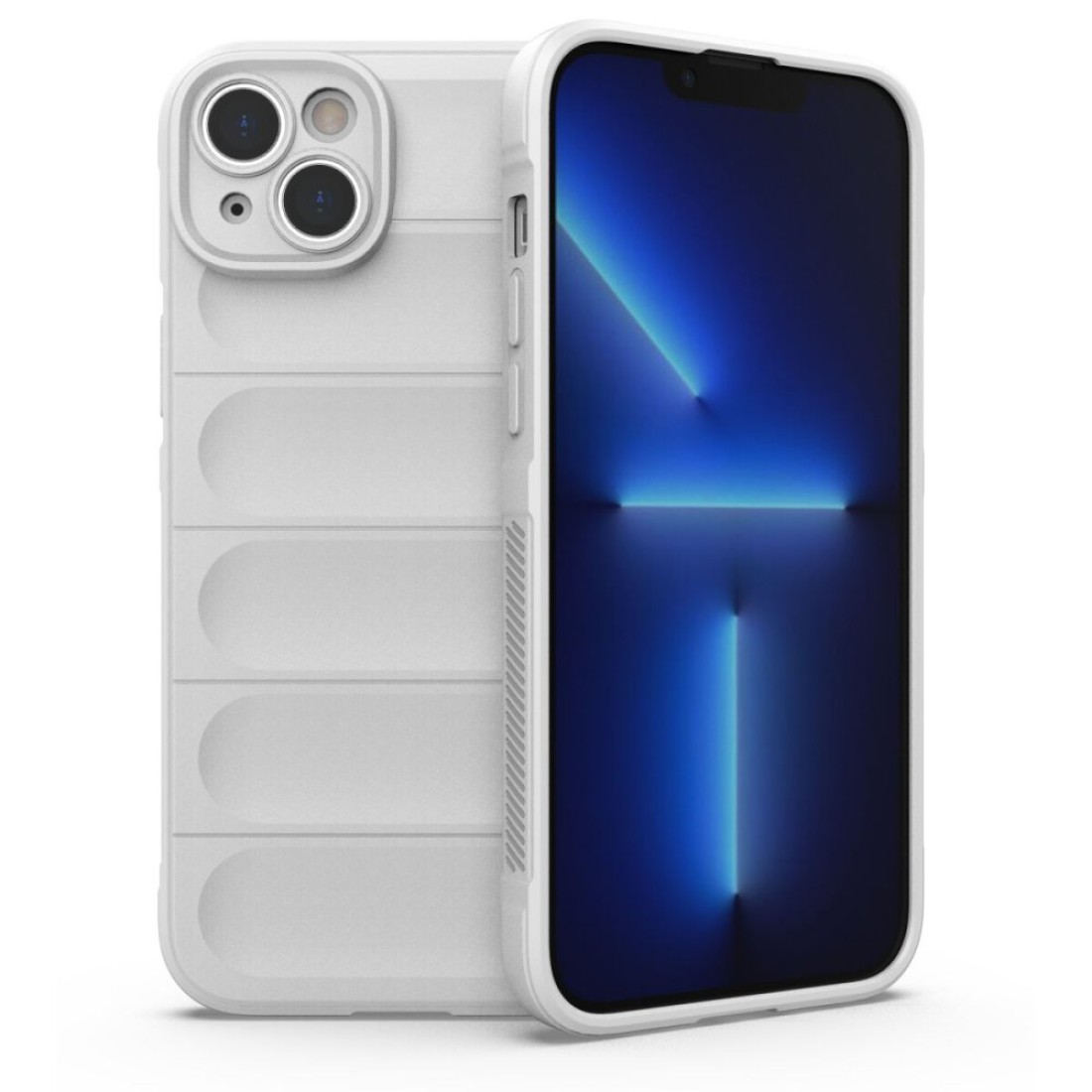  iPhone 15 Kılıf Optimum Silikon - Krem