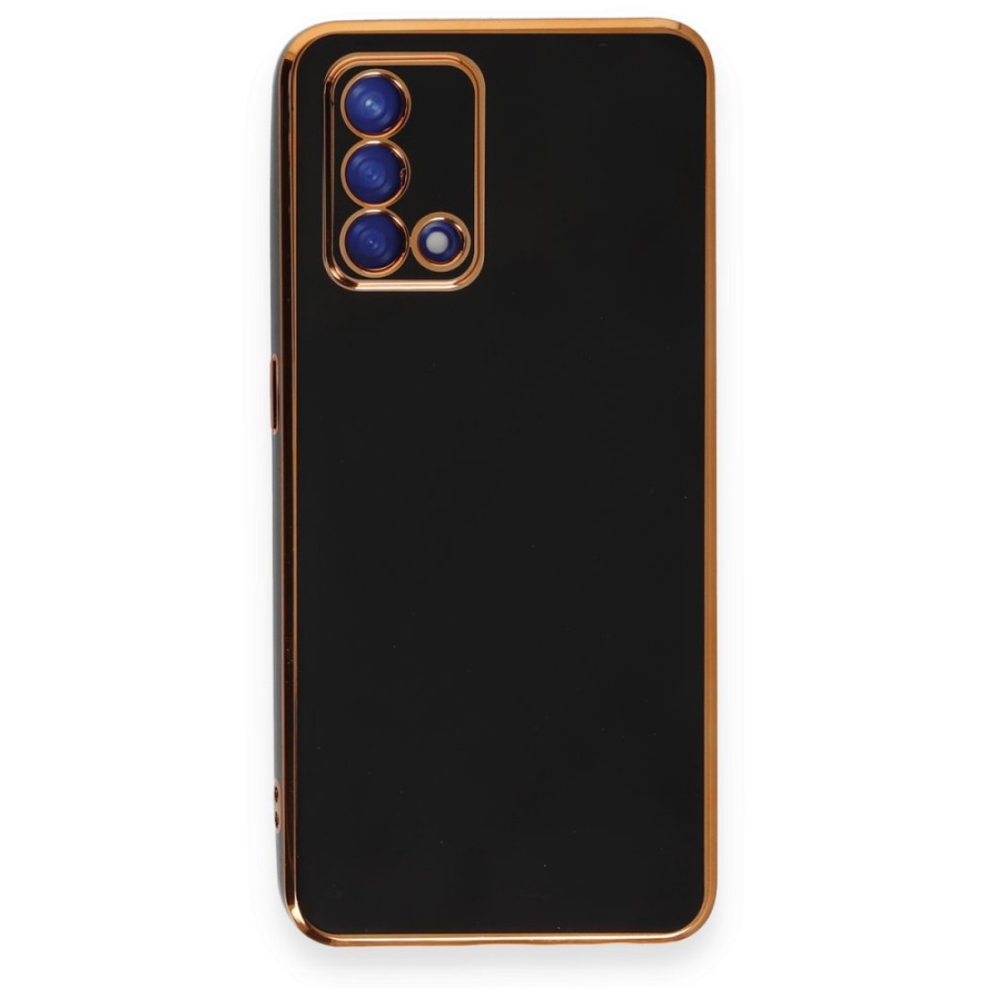  Oppo A74 4G Kılıf Volet Silikon - Siyah