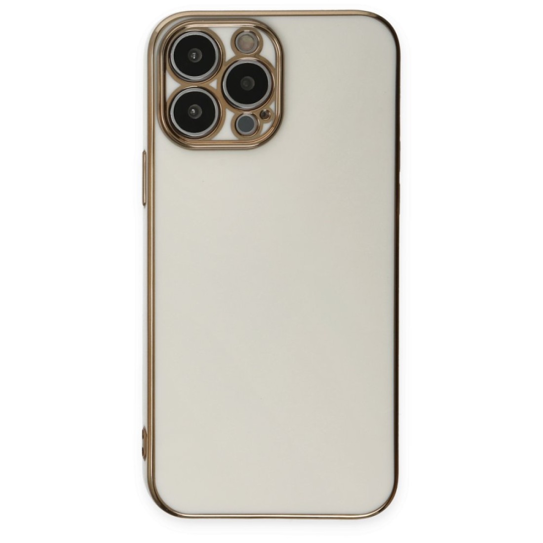 iPhone 14 Pro Max Kılıf Volet Silikon - Beyaz iPhone 14 Pro Max Kılıf Volet Silikon - Beyaz