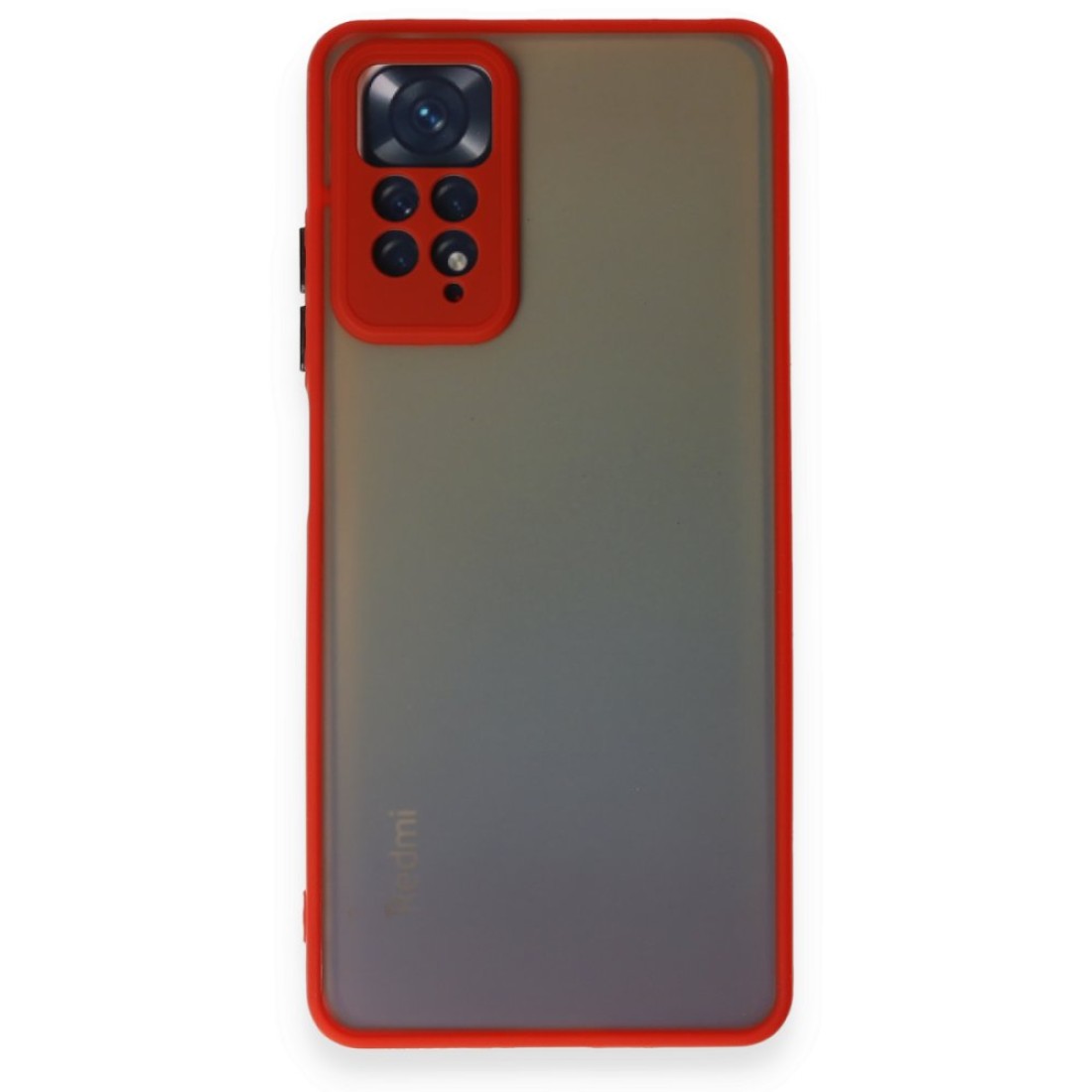  Xiaomi Redmi Note 12 Pro 4G Kılıf Montreal Silikon Kapak - Kırmızı