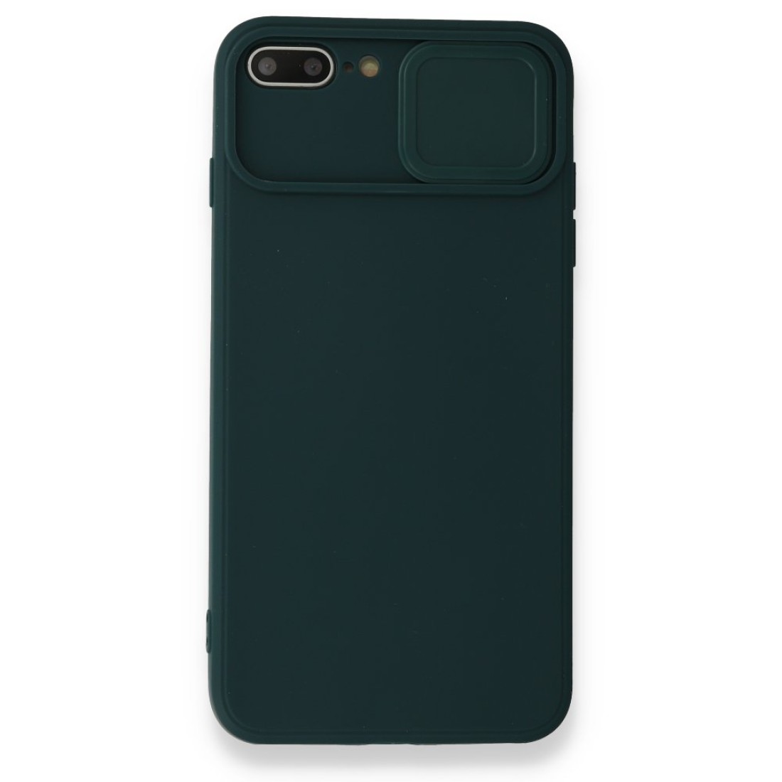  iPhone 7 Plus Kılıf Color Lens Silikon - Yeşil