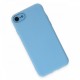 iPhone 7 Kılıf Lansman Glass Kapak - Mavi iPhone 7 Kılıf Lansman Glass Kapak - Mavi