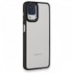  Samsung Galaxy M32 Kılıf Dora Kapak - Siyah