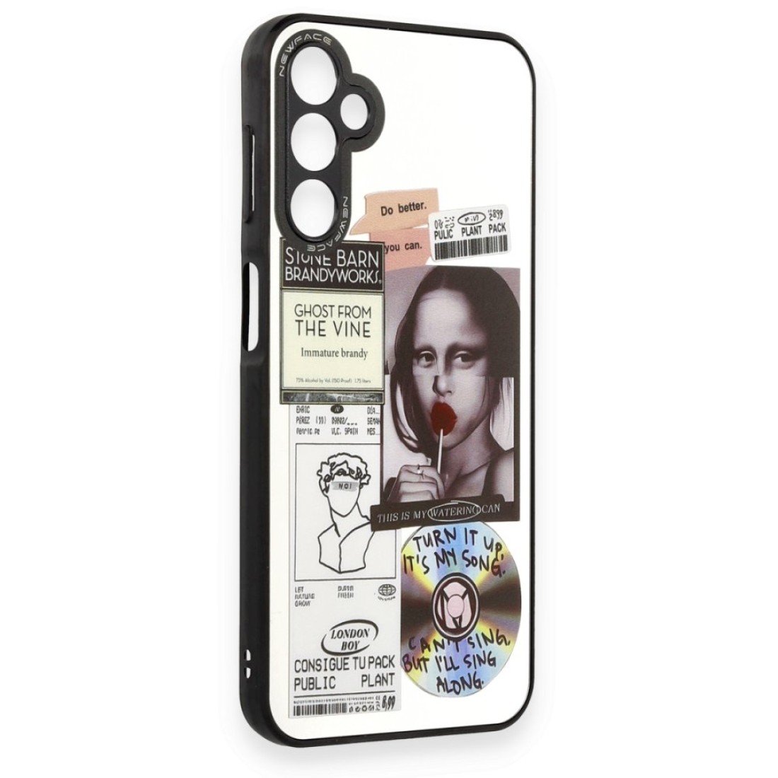  Samsung Galaxy A14 4G Kılıf Mirror Desenli Kapak - Mirror - 2